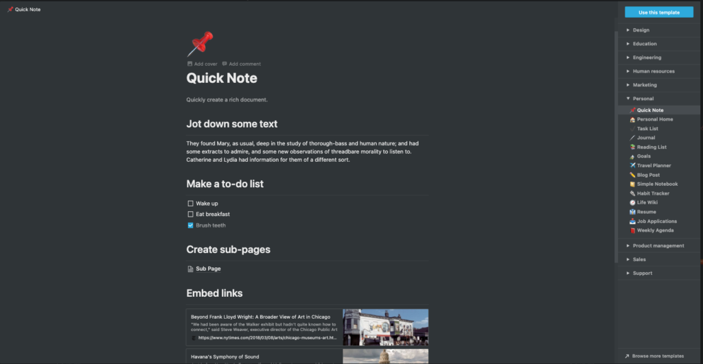 giới thiệu về notion