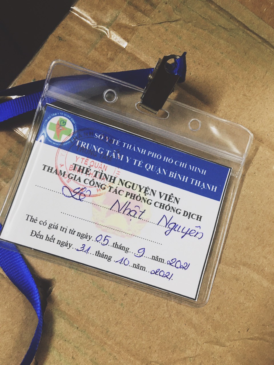 Review về công việc tình nguyện chống dịch Covid-19 của mình