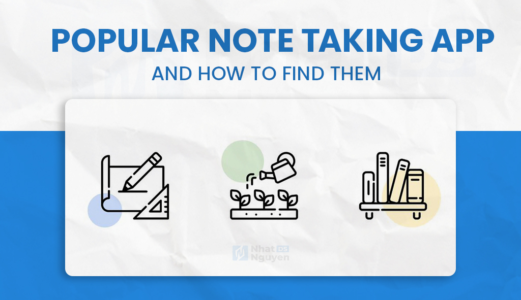 Popular Note Taking App and how to find them