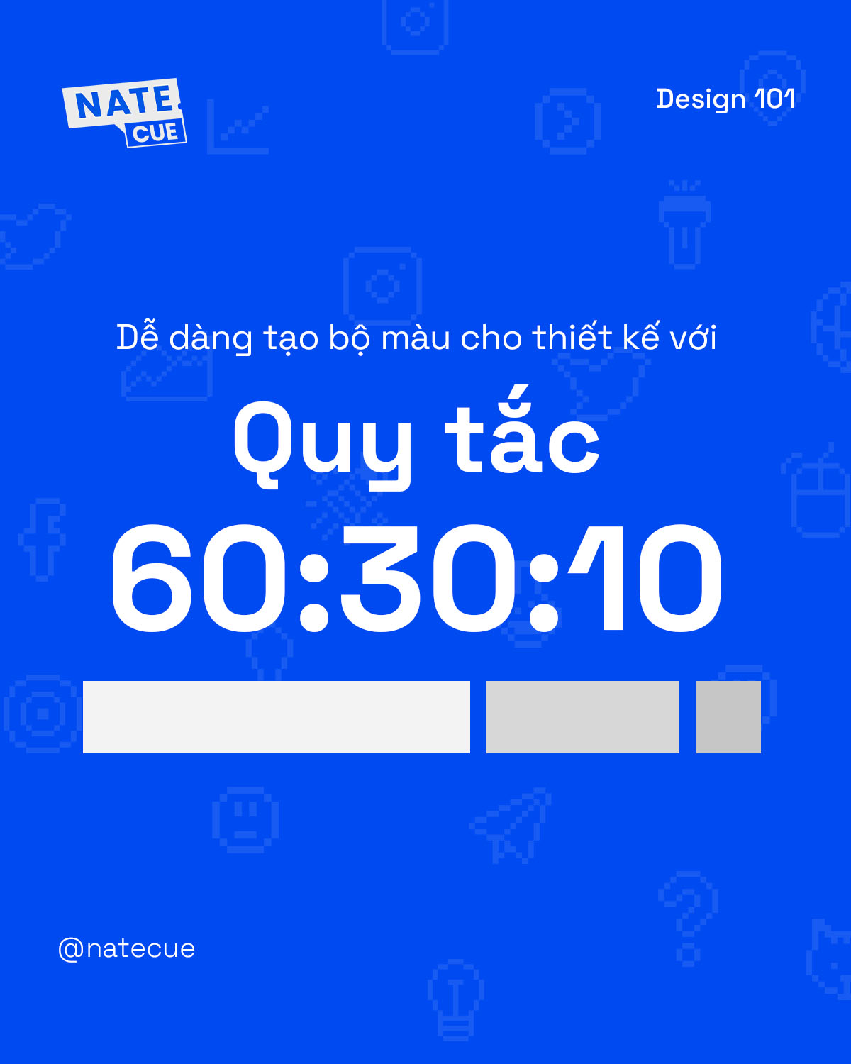 Quy tắc 60 30 10 - giúp tạo bộ màu cho thiết kế của bạn một cách dễ dàng