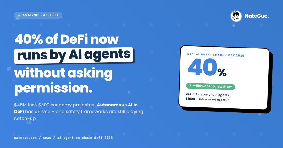 AI Agent on-chain: Khi DeFi không còn cần người lái